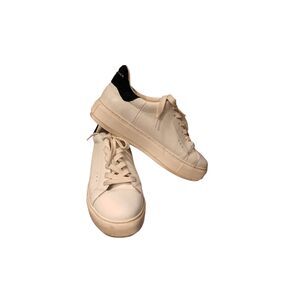 Kurt Geiger London Laney White Leather Sneaker Size 41 (Size 11)